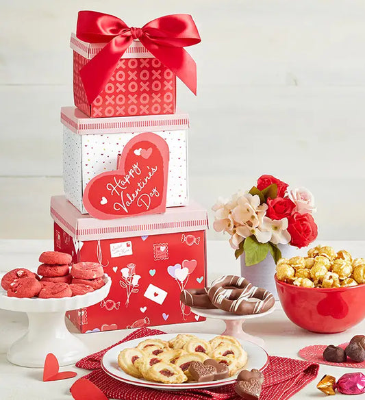 Valentine’s Day Sweet Tower of Love