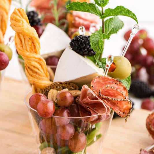 Charcuterie Cup Appetizer - 6 ct. - Vacation Delivery Service - Snacks