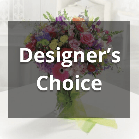 Designer’s Choice Flower Bouquet - Vacation Delivery Service - Flowers